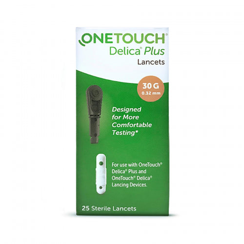 OneTouch Delica Plus，25 支采血针