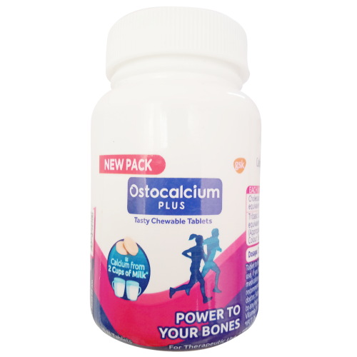 Ostocalcium Plus Chewable,30 Tablets