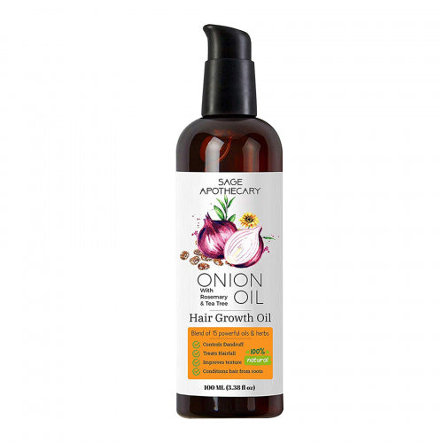 Sage Apothecary Onion Hair Oil, 100ml