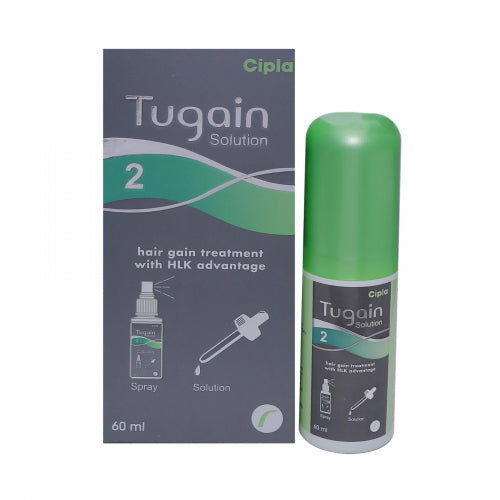 Tugain 2 Solution, 60ml (Rs. 6.07/ml)