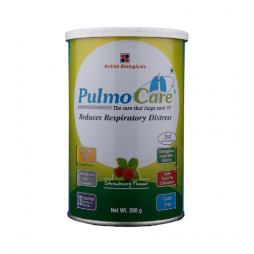 Pulmo Care - Strawberry Flavour, 200gm