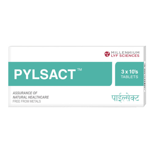 Millennium Herbal Care Pylsact Tablets, 120 Tablets