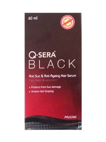 Q-Sera Black Hair Serum , 60ml