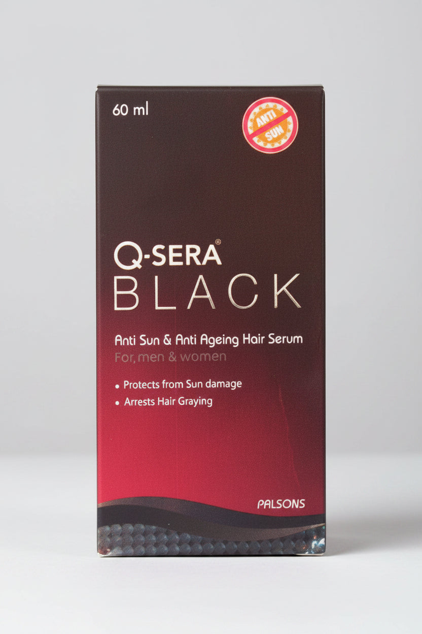 Q-Sera Black Hair Serum, 60ml