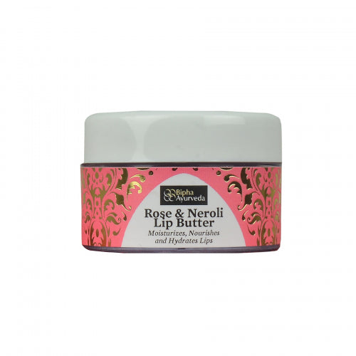 Bipha Ayurveda Rose & Neroli Lip Butter, 10gm