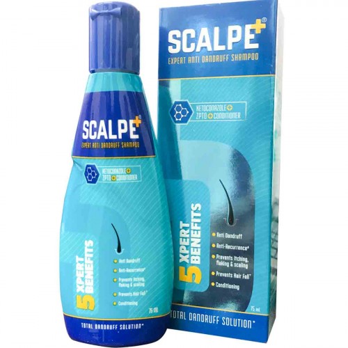 Scalpe Plus 专家去屑洗发水，75ml