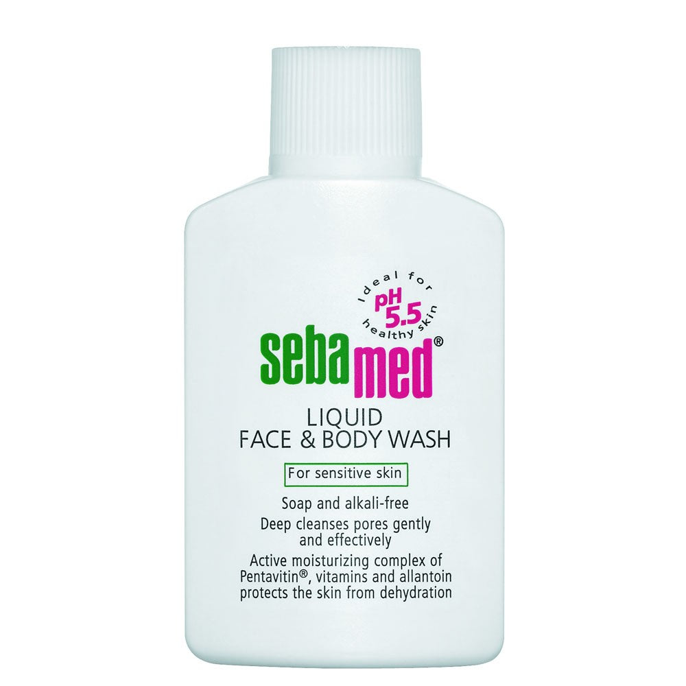 Sebamed Liquid Face & Body Wash, 200ml