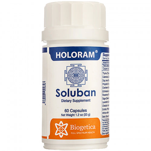 Biogetica Holoram Soluban, 60 Capsules