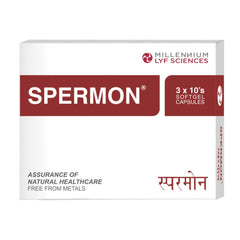 Millennium Herbal Care Spermon SGC, 120 Capsules