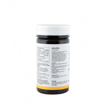 Bipha Ayurveda Spirulina, 60 Capsules