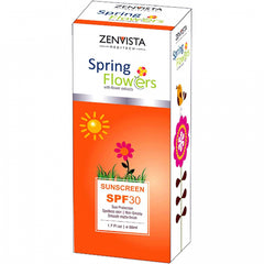 Zenvista Spring Flowers Sunscreen SPF 30, 50gm