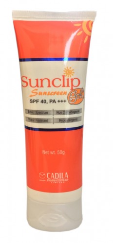 Sunclip Sunscreen Gel SPF 40, 50gm