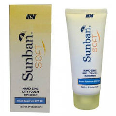 Sunban Soft Nano Zinc Dry Touch Sunscreen Spf50+, 75gm