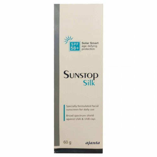 Sunstop Silk SPF 58+ Pelindung matahari, 60gm