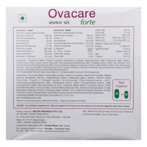 Ovacare Forte, 12 Tablets