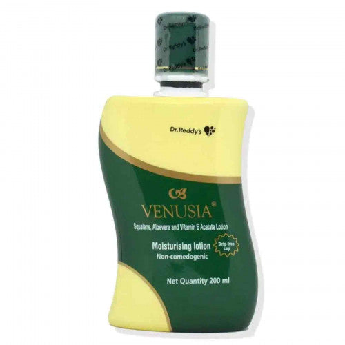 Venusia Squalene Aloevera and Vitamin E Acetate Moisturizing Lotion, 200 ml
