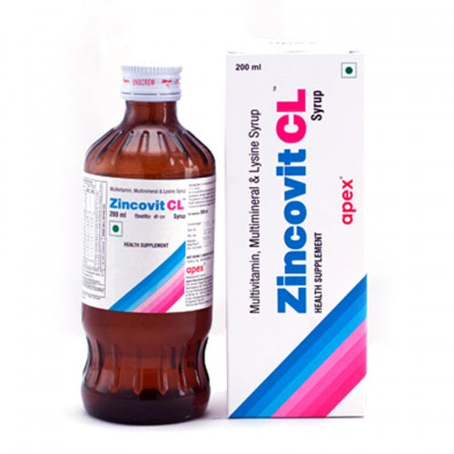 Zincovit CL Syrup, 200ml